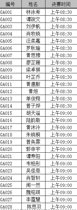 【決賽時(shí)間表】2015廣東省“景鴻杯”鋼琴比賽決賽通知