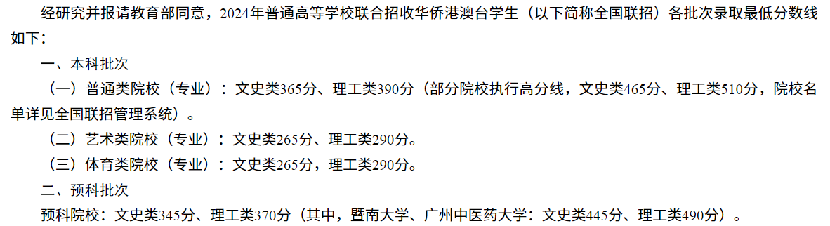 好消息！2025年華僑生聯(lián)考可報考的內(nèi)地高校增加26所至392所！
