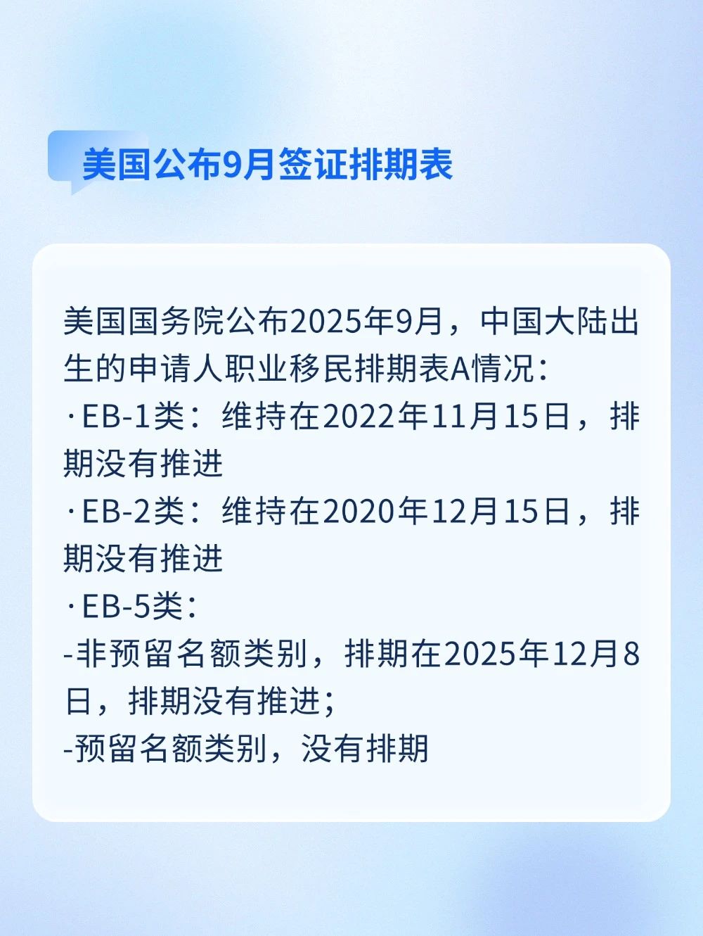 美國移民局取消“表B鎖齡”；這些加拿大申請人申請前須完成預(yù)體檢